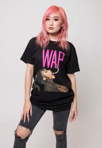 Paradiso Clothing CARDI B DRIPPING SNAKE - Print T-shirt - black