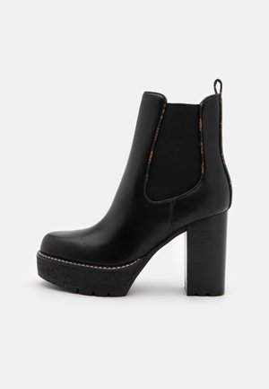 Guess Bottines à talons hauts - black