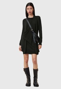 AllSaints DRINA - Stickad klänning - black