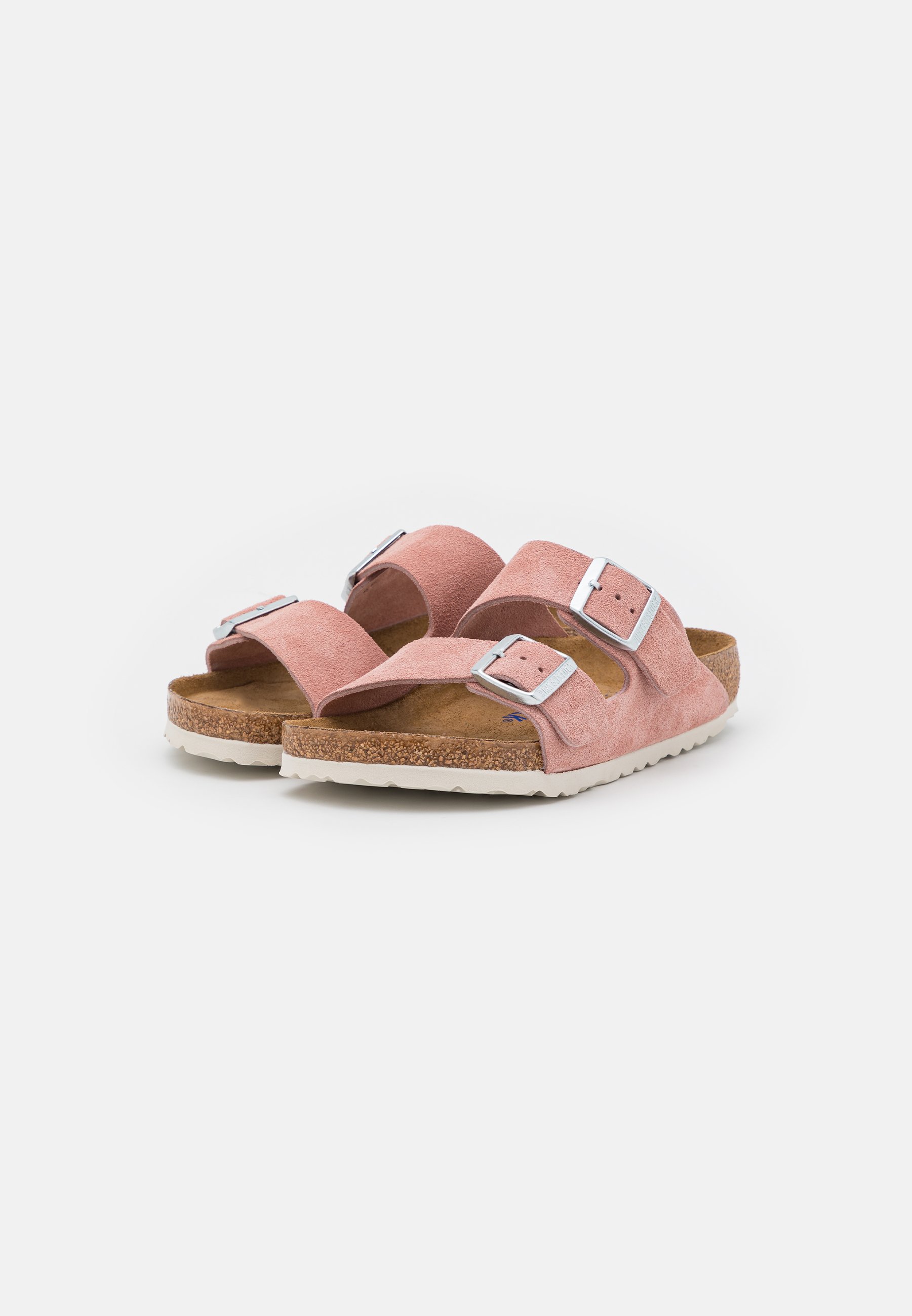 Birkenstock ARIZONA NARROW FIT - Sandals - pink clay/light pink - Zalando