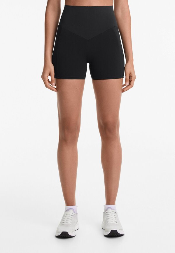 COMPRESSIVE POCKET HIGH RISE 10cm HOT PANT - Kurze Sporthose