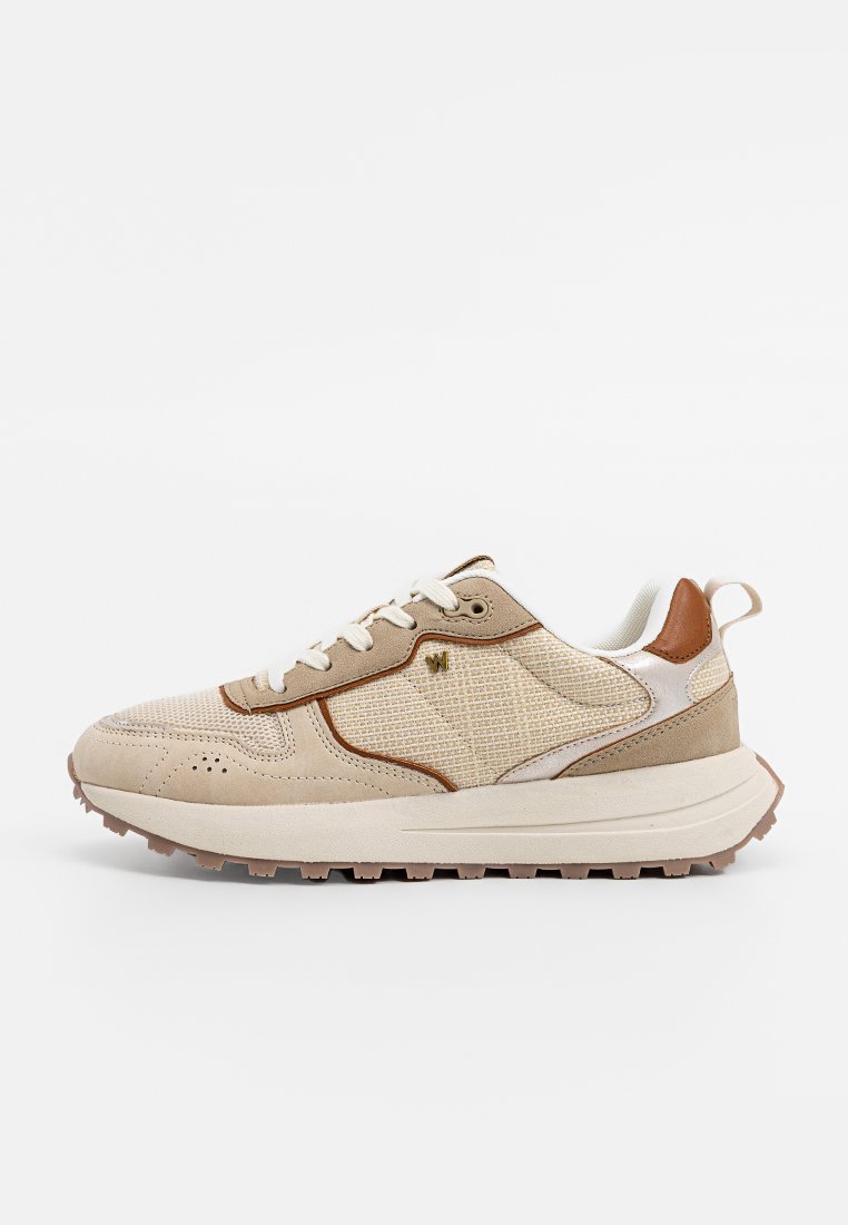 Wrangler Sneakers laag beige