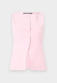 TAILORED BOATNECK VEST - Mellény - light pink
