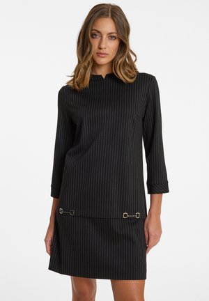 Robe de jour - schwarz/weiß