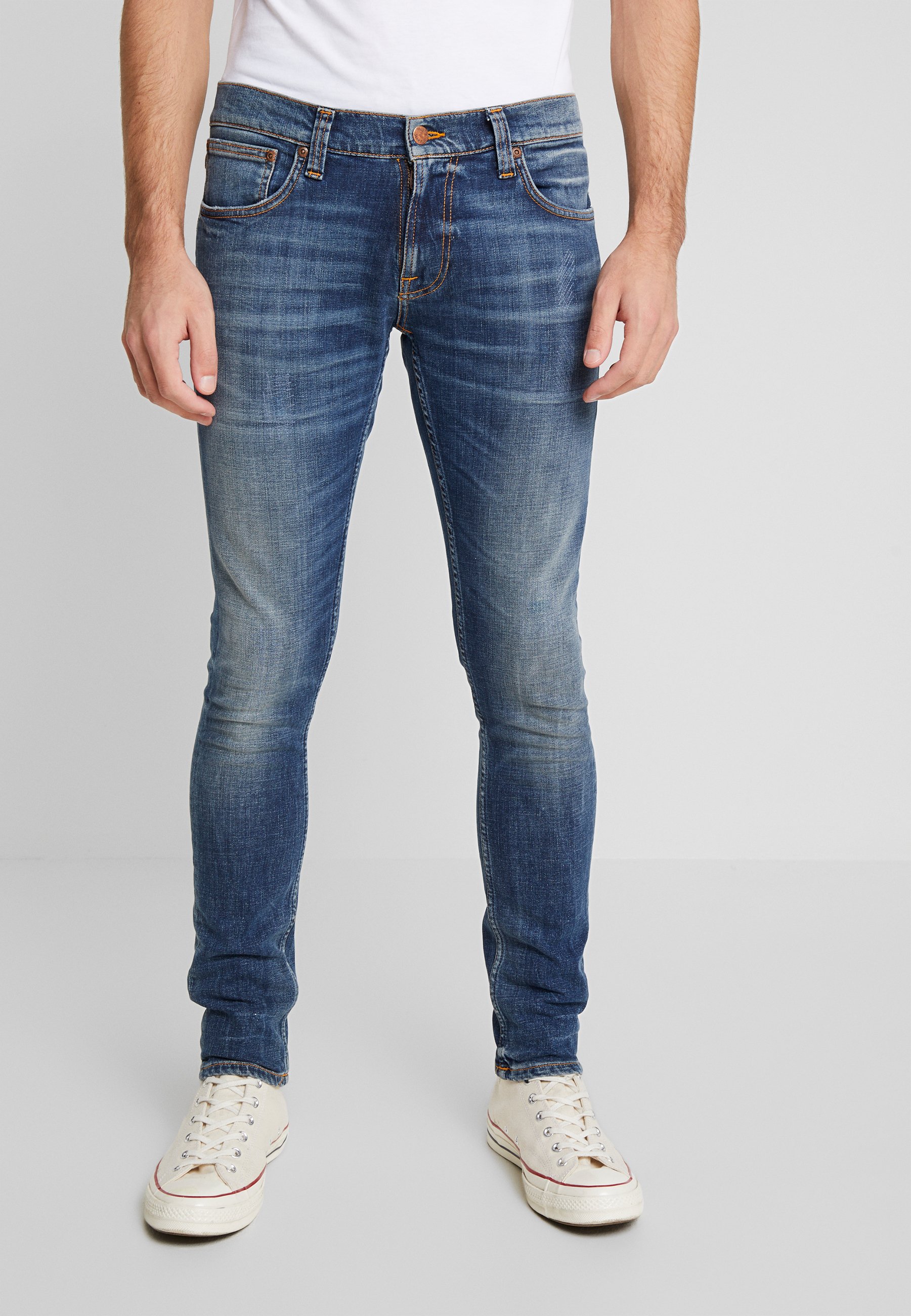 TIGHT TERRY Jeans slim fit dark blue denim TIGHT TERRY Jeans slim fit dark blue denim