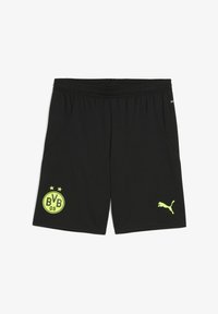 Pantaloni Puma Borussia Dortmund 20/21 Warm Up - Nero Puma/Cyber Giallo Pantaloni Puma Borussia Dortmund 20/21 Warm Up - Nero Puma/Cyber Giallo