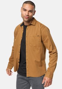 INDICODE JEANS LANGARM INBROIDY - Shirt - rubber