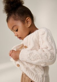 Next REGULAR FIT - Kardigan - ecru