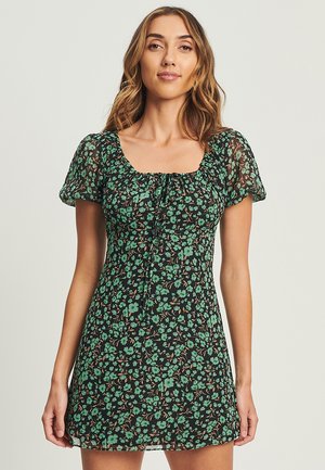 ZIMMY - Vestido de tubo - green ditsy floral