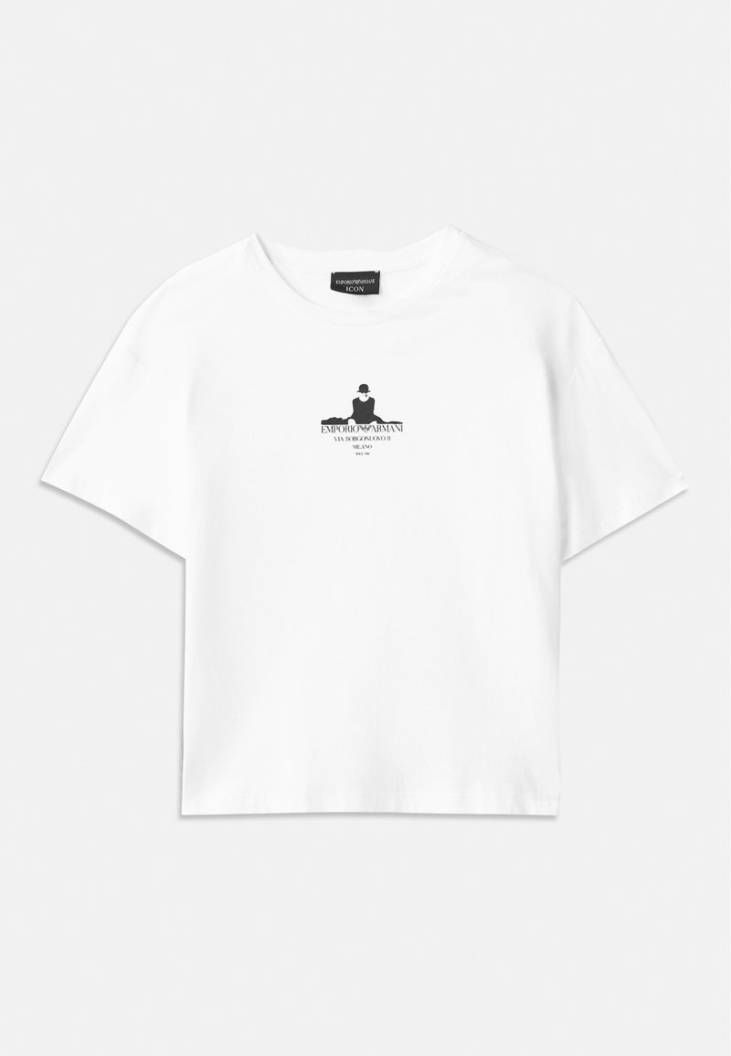 Emporio Armani T-shirt print wit Emporio Armani T-shirt print wit