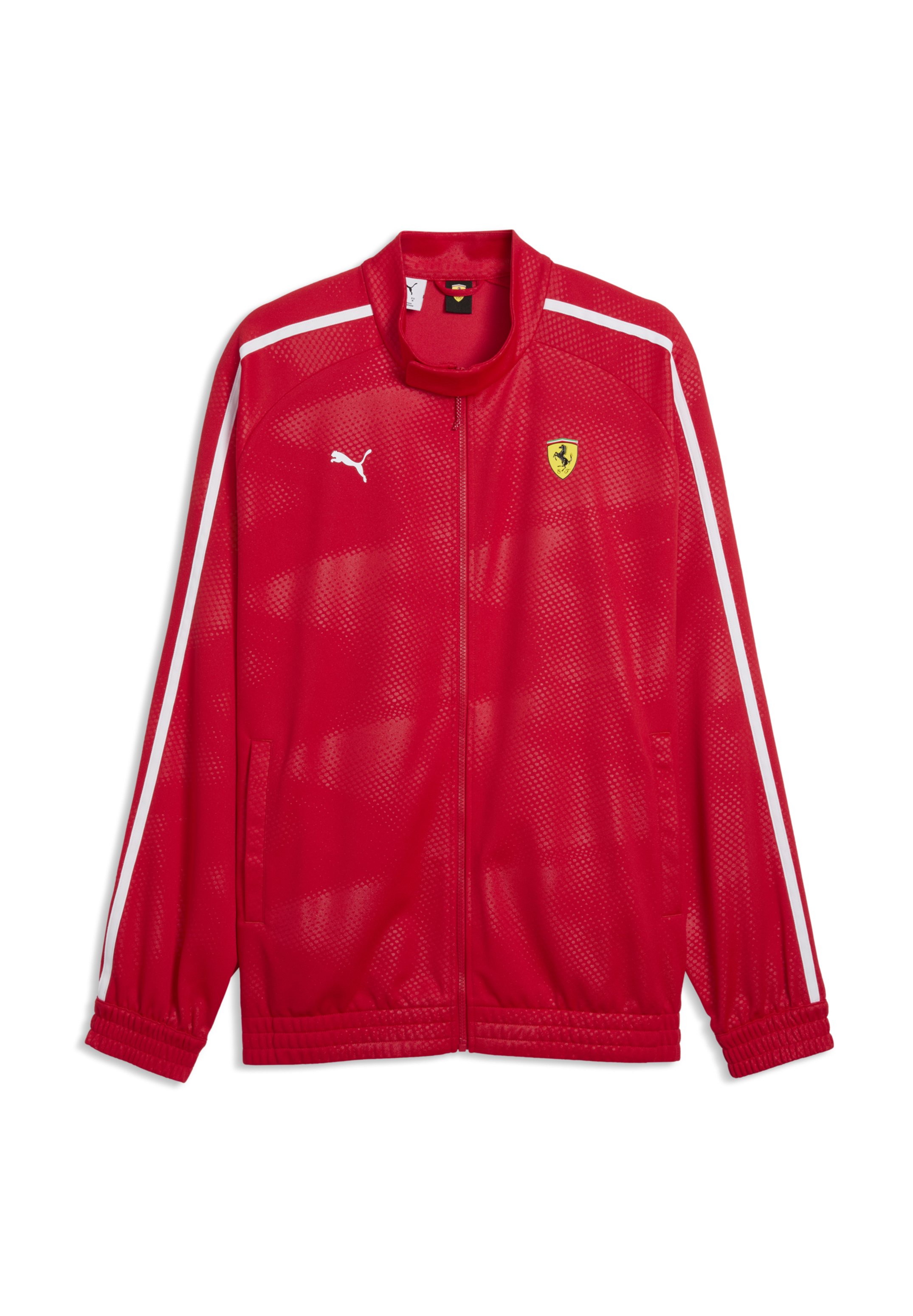 Puma FERRARI T7 OVERSIZED TRACK JKT - Sportovní bunda - rosso corsa