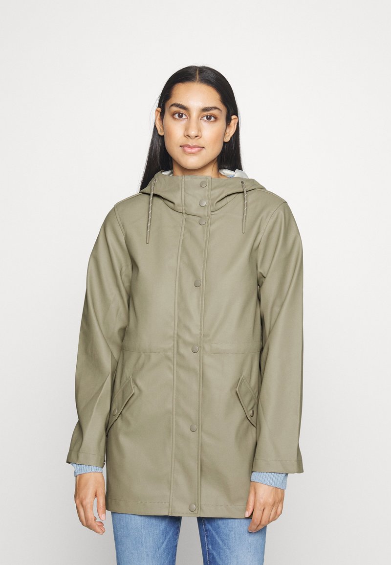 Vero Moda Petite VMMALOU COATED JACKET - Waterproof jacket - laurel oak ...