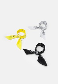 Urban Classics - BANDANA 3 PACK UNISEX - Tuch - black/yellow/white Thumbnail-Bild 1