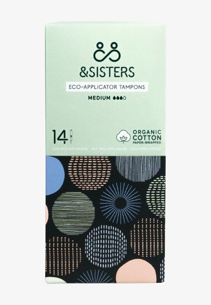 &SISTERS ECO-APPLICATOR TAMPONS - Akcesoria do pielęgnacji ciała