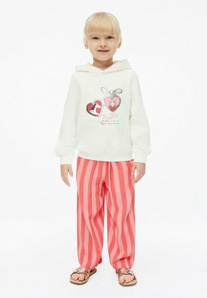 s.Oliver, SWEATSHIRT - Sweat à capuche - creme