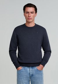 Scalpers ROUND NECK  - Trui - dark navy