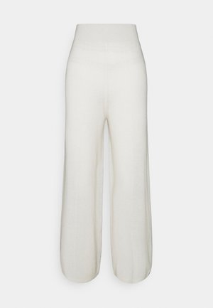 LOOSE FIT PANTS - Trousers - ivory