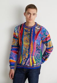 Carlo Colucci UNISEX - Džemperis - blue/pink/yellow