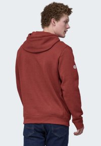 Patagonia FITZ ROY ICON UPRISAL - Jersey con capucha - mangrove red