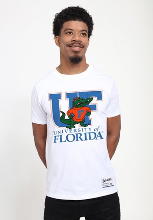 PARK FIELDS UNIVERSITY OF FLORIDA UF - T-shirt print - white