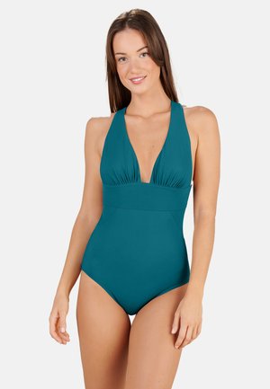 CAPRI - Swimsuit - duck blue