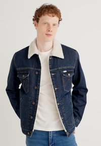 Wrangler JACKET - Teksajakk - dark stone