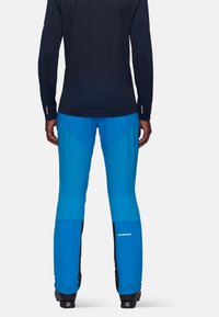 Mammut AENERGY HYBRID - Täckbyxor - glacier blue black