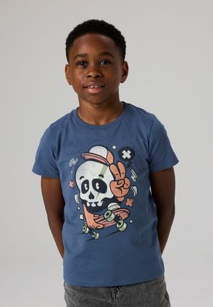 Name it, T-SHIRTS - T-shirt imprimé - bleu