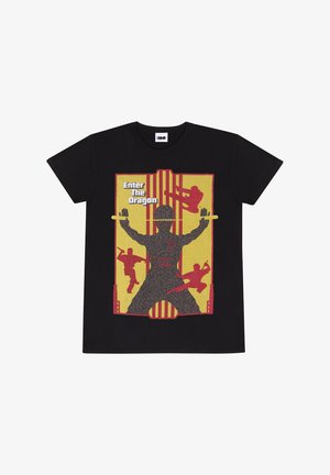Henry Tiger BRUCE LEE ENTER THE DRAGON POSTER - T-shirt print - black