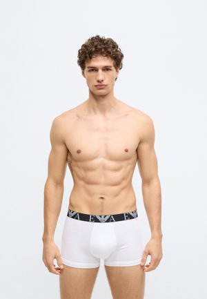 BOLD MONOGRAM PARTE BASSA TRUNK 3 PACK - Boxers - black/light melange grey/white