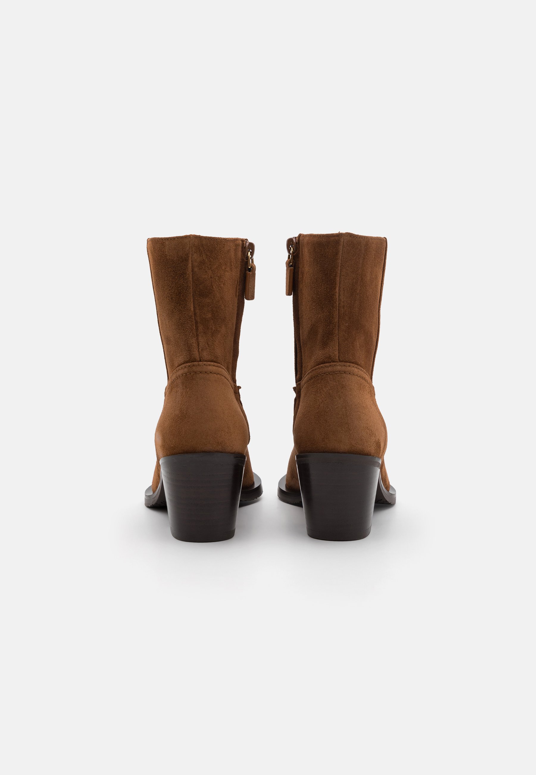 Stuart Weitzman TATE - Classic ankle boots - fox/dark brown