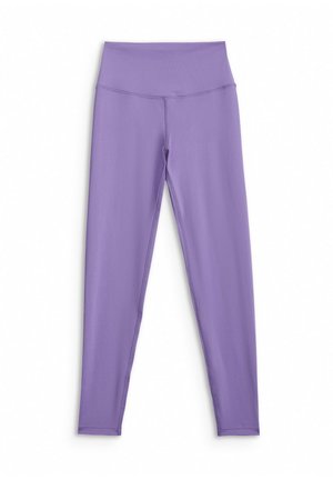 4F, 4F LEGGINSY TRENINGOWE SZYBKOSCHNĄCE DAMSKIE - CZERWONE S - Leggings - violet