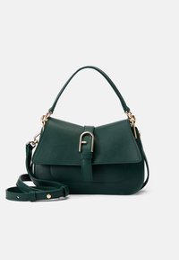 Furla FLOW MINI TOP HANDLE - Käekott - botanical green