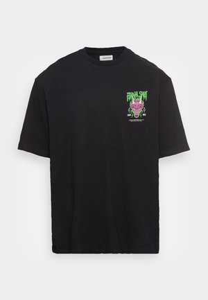 UNISEX - Apdrukāts T-krekls - black