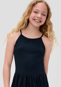 s.Oliver MIT RAFFUNG - Freizeitkleid - navy