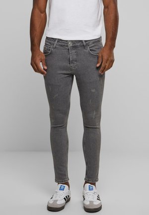 DESTROYED  - Vaqueros slim fit - grey