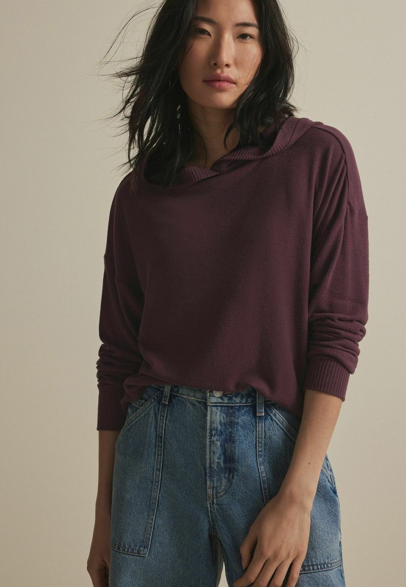 Next LIGHTWEIGHT - Langærmet T-shirt - berry red
