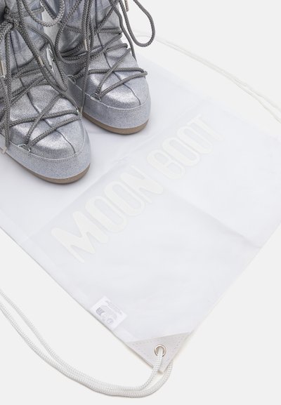 Moon Boot ICON GLITTER - Vinterstøvler - silver
