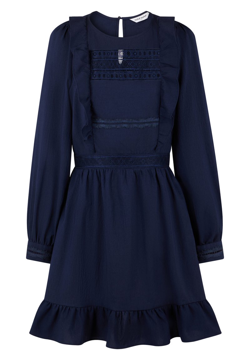 Naf Naf Jurk donkerblauw Naf Naf Jurk donkerblauw