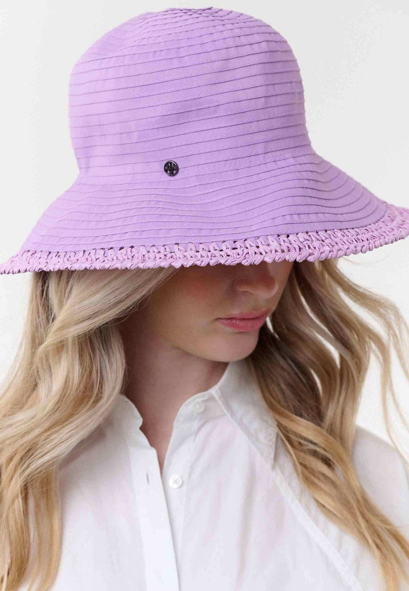 Loevenich MEDIUM-SIZED CRUMPLE-PROOF BELL HAT - Hat - violet  display picture 1