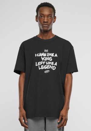 LIKE A LEGEND OVERSIZE  - Camiseta estampada - black
