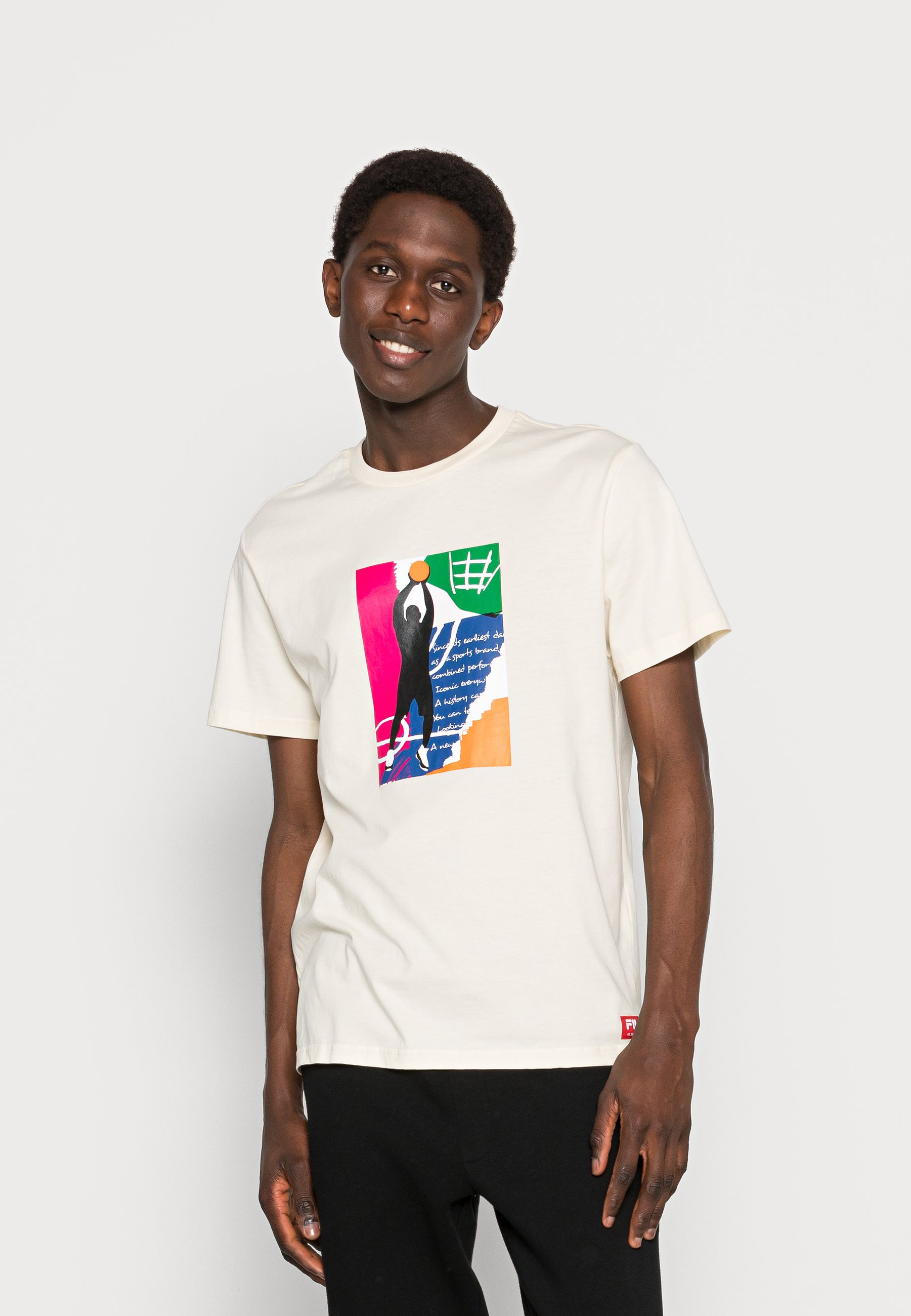 Fila TESLIC TEE - Print T-shirt - sweet 