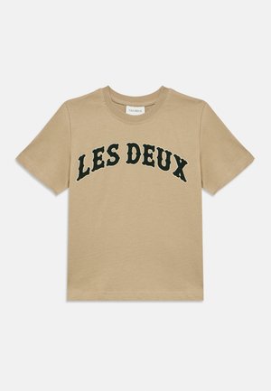 Les Deux, BRADY WESTERN KIDS UNISEX - Camiseta estampada - dark sand