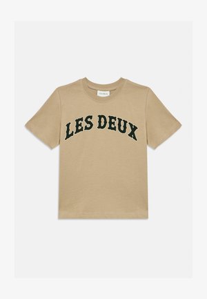 Les Deux, BRADY WESTERN KIDS UNISEX - Camiseta estampada - dark sand