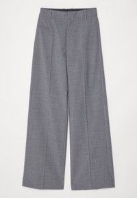 PANTS - Pantalon classique - grey melange