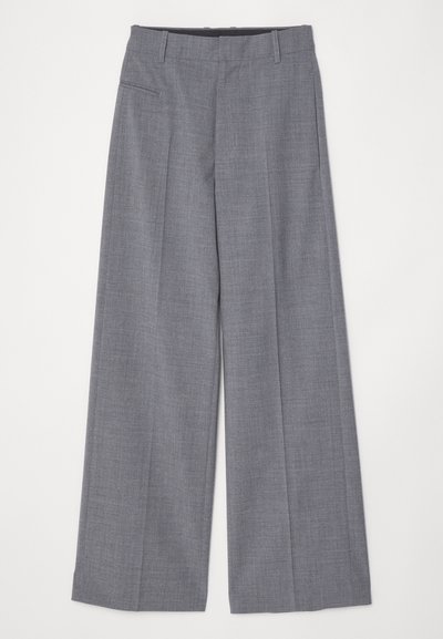 MM6 Maison Margiela PANTS - Auduma bikses - grey melange