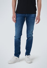 NO EXCESS Straight leg jeans - stone used denim