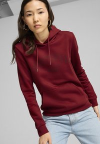 Puma Jersey con capucha - intense red