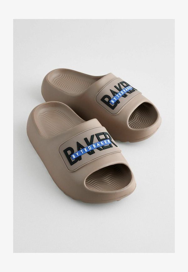 REGULAR FIT – Badesandale – stone