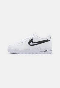 Nike Sportswear - AIR FORCE GS 1 UNISEX - Sneakers basse - white/black Immagine in miniatura 1